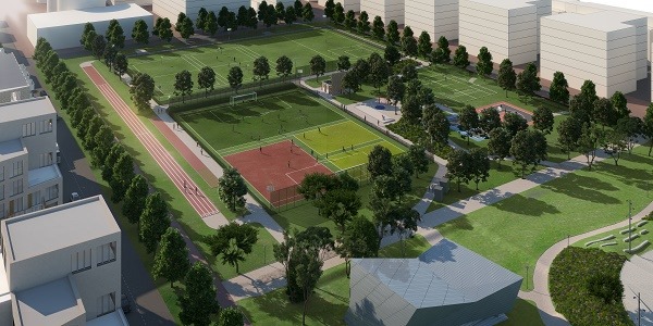 An image of Sportpark Sportheldenbuurt
